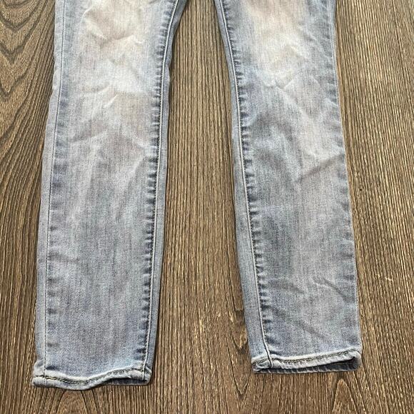 Articles of Society Womens Skinny Jeans Mid Rise Denim Light Wash Blue Size 26 - Picture 2 of 12